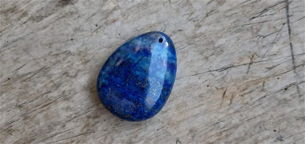Pandantiv lapis lazuli, 35x25 mm
