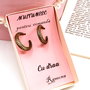 Cercei bronz antic