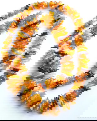 Chihlimbar chipsuri sirag 45 cm.