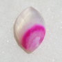 Cabochon agata fatetata taietura Marquise aprox 25x15.2x5.5 mm
