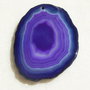 Pandantiv - felie de agata aprox 52.5x38.5x4.5 mm