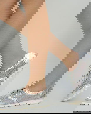 Pantofi Casual Tama Argintii