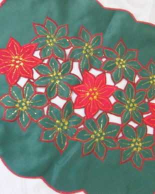Mileu brodat Craciun 45 cm
