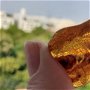 Pandantiv chihlimbar (ambra), 44x23x14 mm