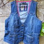 Nou-vesta denim L