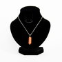 Colier cu pandativ semipretioase, goldstone