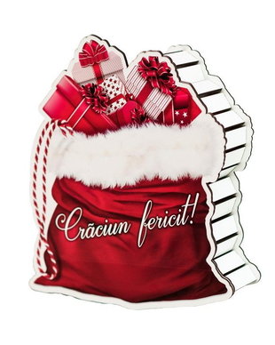 Cutie decorativa de Craciun, CD1058