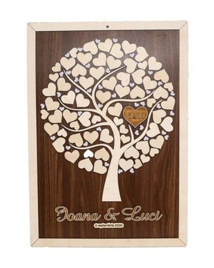 Guestbook din lemn,GB1035