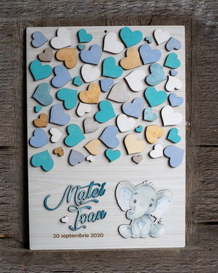 Guestbook din lemn,GB1038