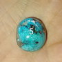 Turcoaz Iran natural , cabochon