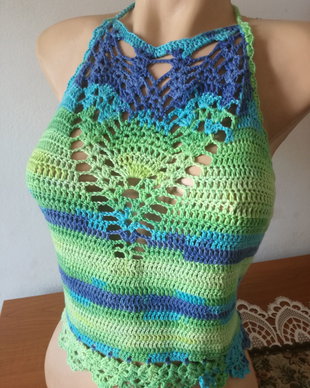 Top croșetat