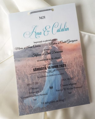 Invitatie cu fotografie