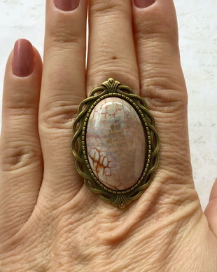 Inele vintage agata dragon