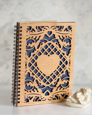 Agenda cu coperti din lemn, AG1001C3