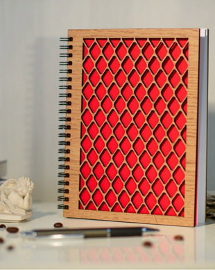 Agenda cu coperti din lemn, AG1002C3
