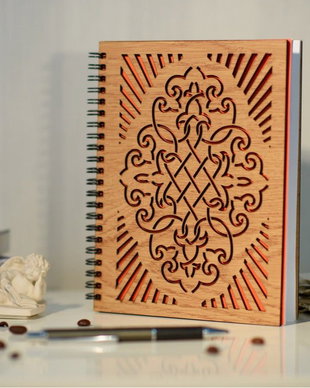 Agenda cu coperti din lemn, AG1005C3