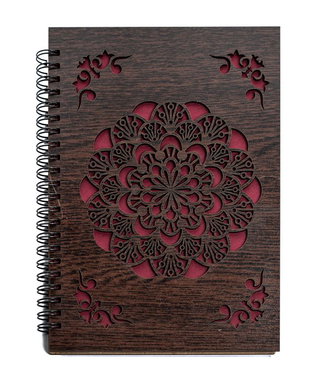 Agenda cu coperti din lemn, AG1024C5