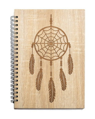 Agenda cu coperti din lemn, AG1026C1