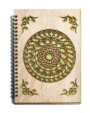 Agenda cu coperti din lemn, AG1028C1