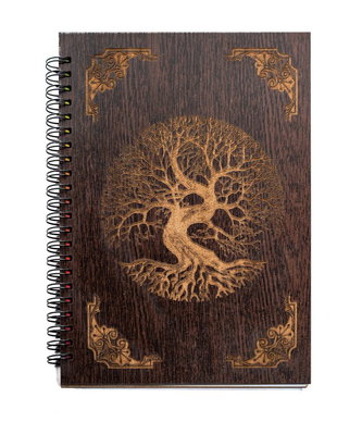 Agenda cu coperti din lemn, AG1029C5