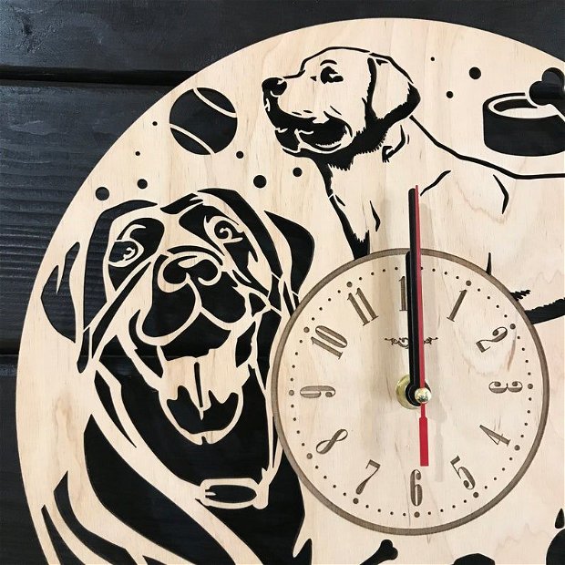 ceas de perete  "Labrador"