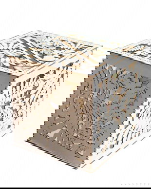 Cutie dar pentru nunta din lemn, CD1016