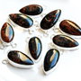 Pandant mahogany  obsidian - (1buc)