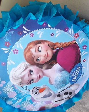 Piniata party Frozen