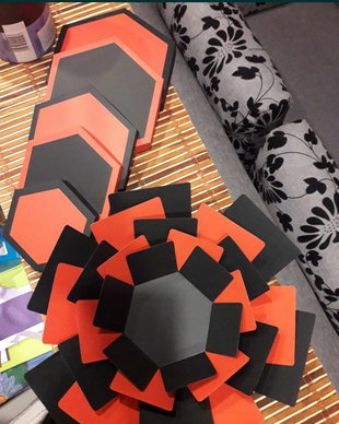 Explosion box hexagonal 5 în 1