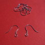 Tortite finute pentru cercei din argint .925 rodiat aprox 15x14 mm