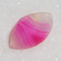 Cabochon agata fatetata taietura Marquise aprox 25.3x15x6 mm