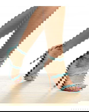 Sandale Poly Albastre