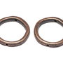 Link metalic, cupru, 19 mm