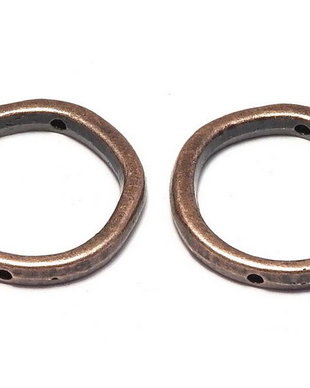 Link metalic, cupru, 19 mm