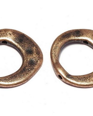 Link metalic, cupru, 20.5 mm
