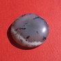 Cabochon opal dendritic aprox 28x6.5 mm