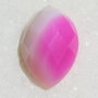 Cabochon agata fatetata taietura Marquise aprox 25.2x15x6.4 mm