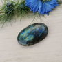 Cabochon labradorit fatetat (9a)