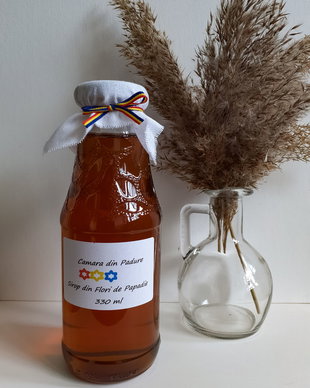 Sirop Natural din Flori de Păpădie și Lămâie ,330 ml