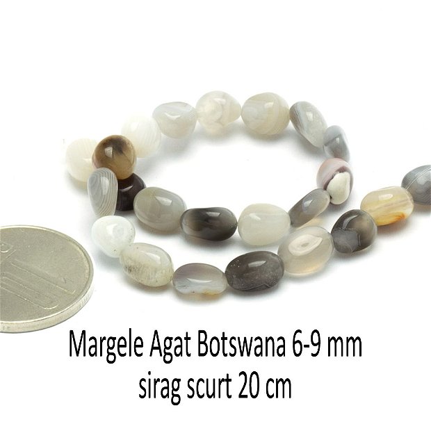 Sirag scurt, Agate Botswana, SGS-16