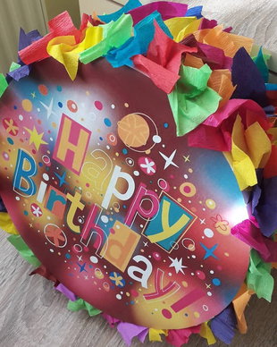 Piniata Petrecere Happy Birthday