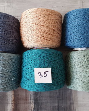 35 - Bumbac mercerizat - lot 35