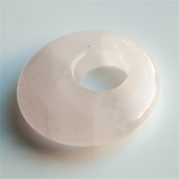 Donut quartz roz natural - W5374