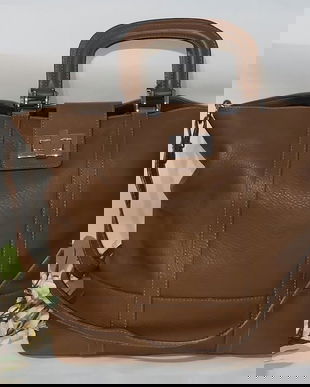 Geanta masiva  din piele naturala