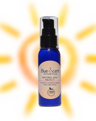 Natural Sun Protect-lotiune cu protectie solara,UVA+UVB 25-BlueScent