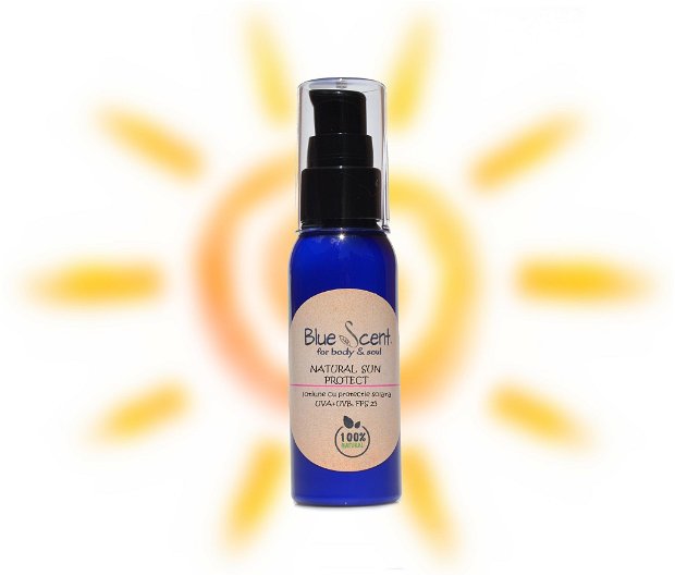 Natural Sun Protect-lotiune cu protectie solara,UVA+UVB 25-BlueScent