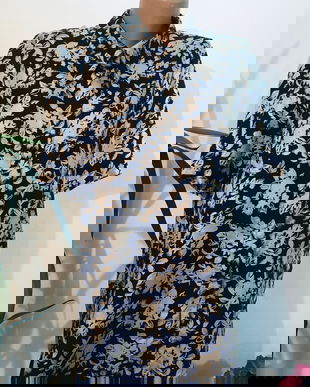 Bluza mătase naturala imprimeu