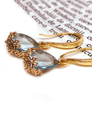 Cercei eleganti beo transparent