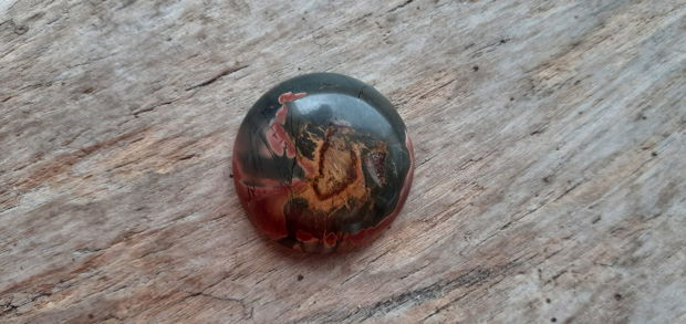 Cabochon jasp picasso, 25 mm