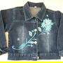 Noua-Geaca denim fetițe 4 ani
